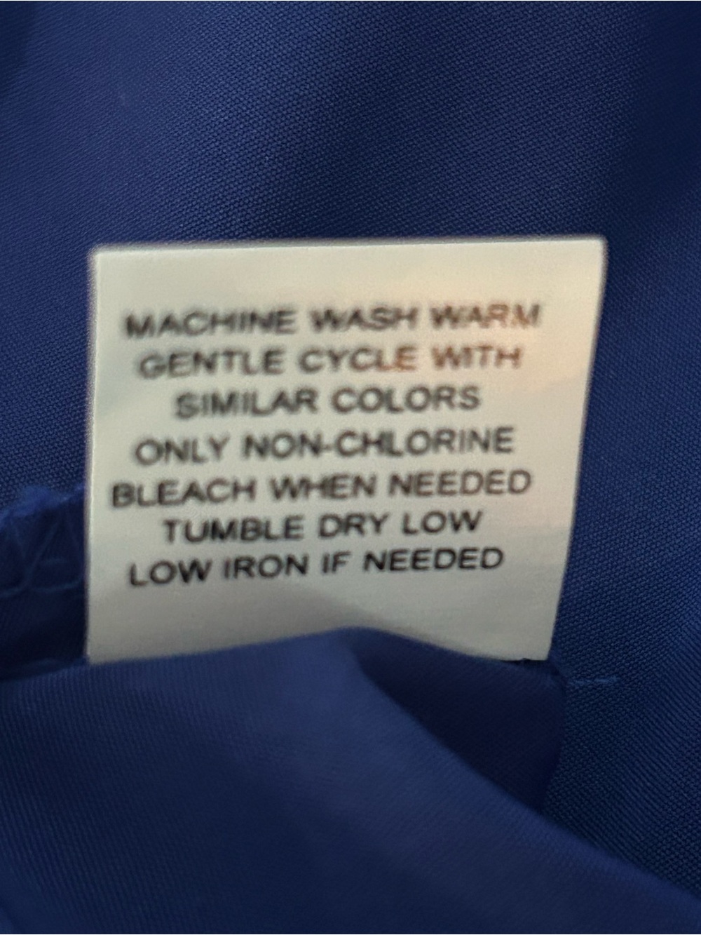 Notations Vintage Woman’s Blue Short Sleeve Button Front Shirt NWT Size 1X - Picture 8 of 9